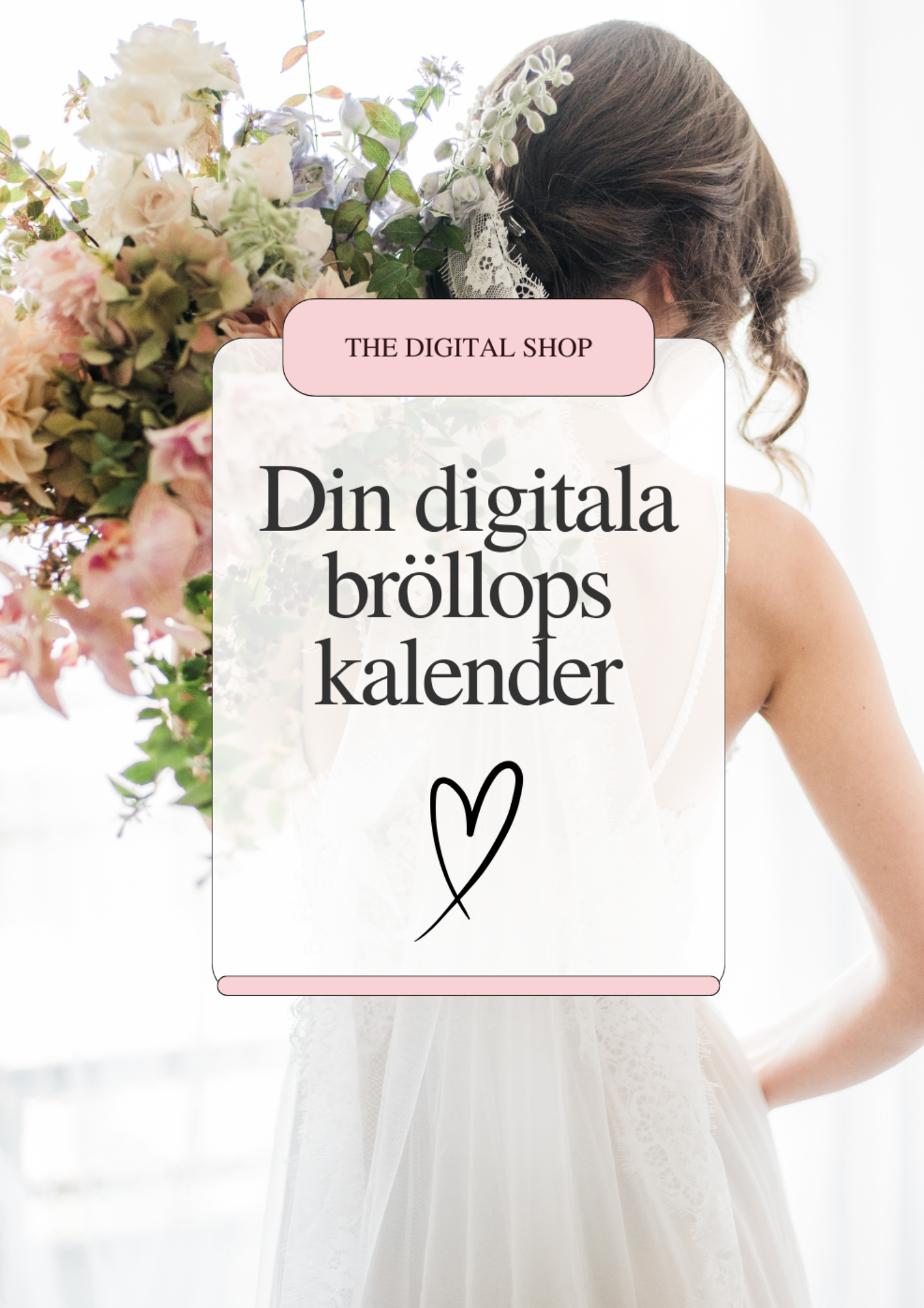 Bröllopskalender - Digital planner - Årskalender 2024