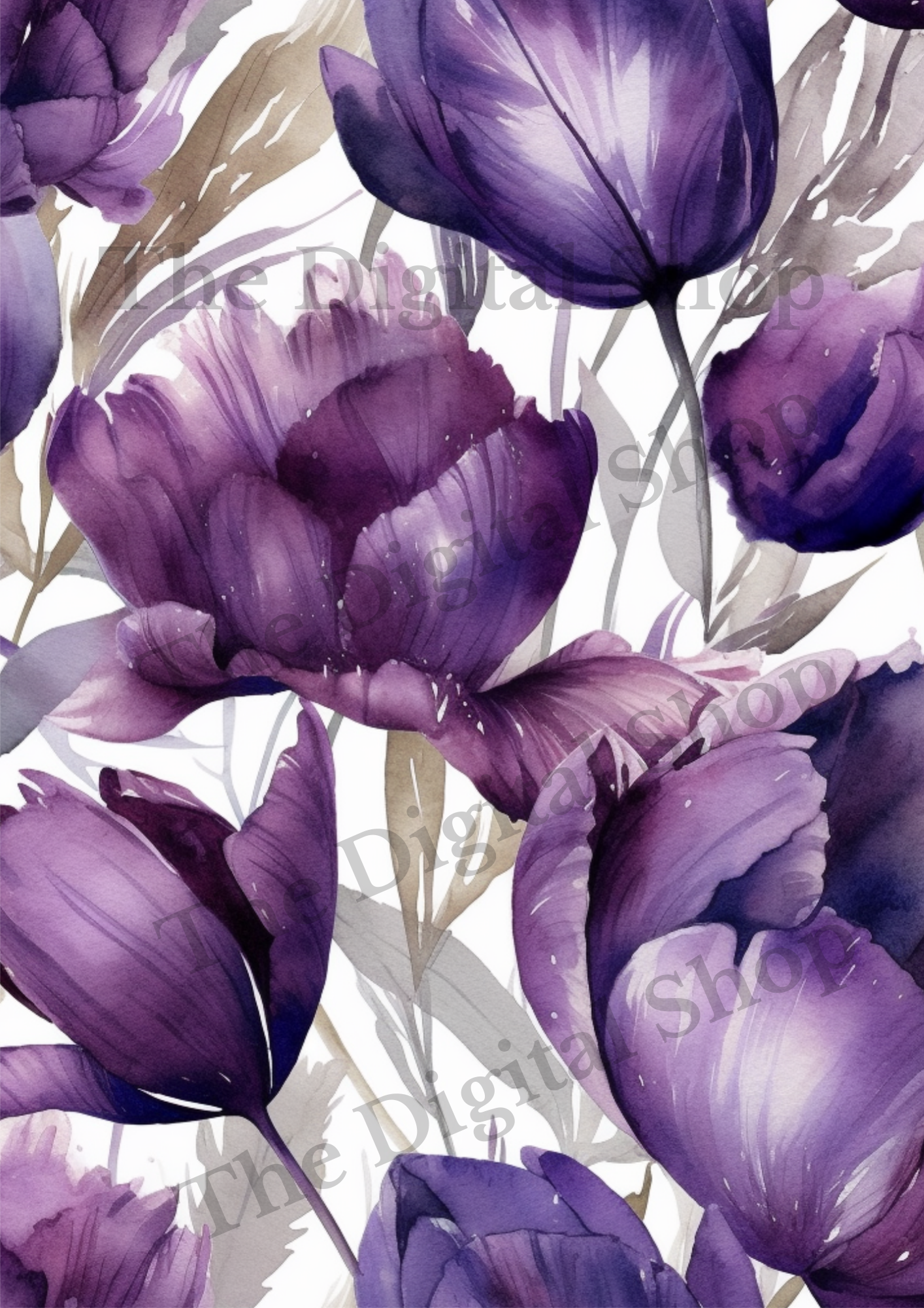 Papper för scrapbooking - Lila paketet