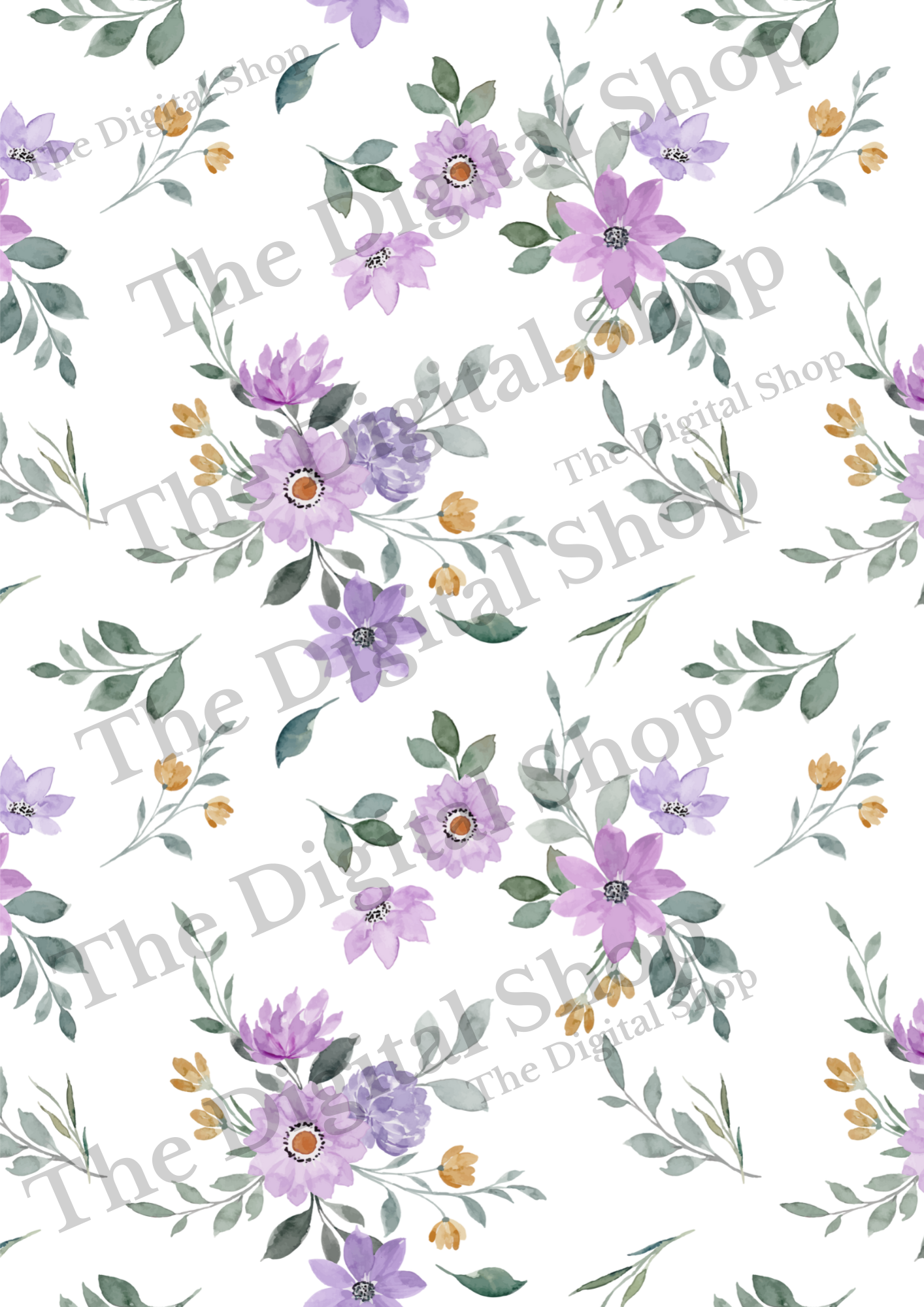 Papper för scrapbooking - Lila paketet