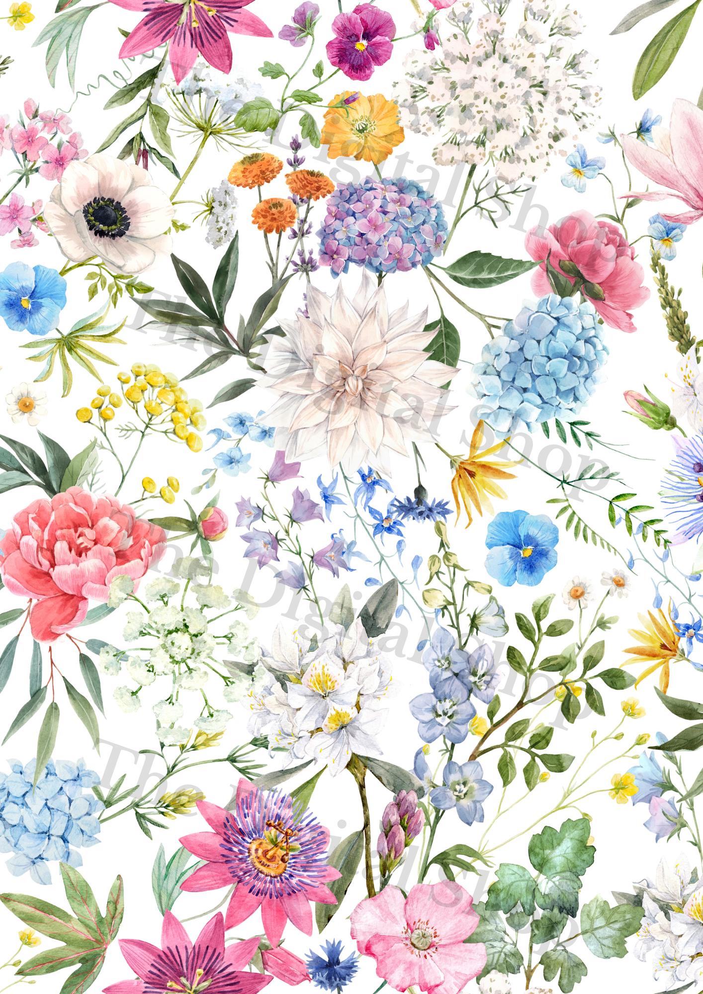 Papper för scrapbooking - Midsommarpaketet