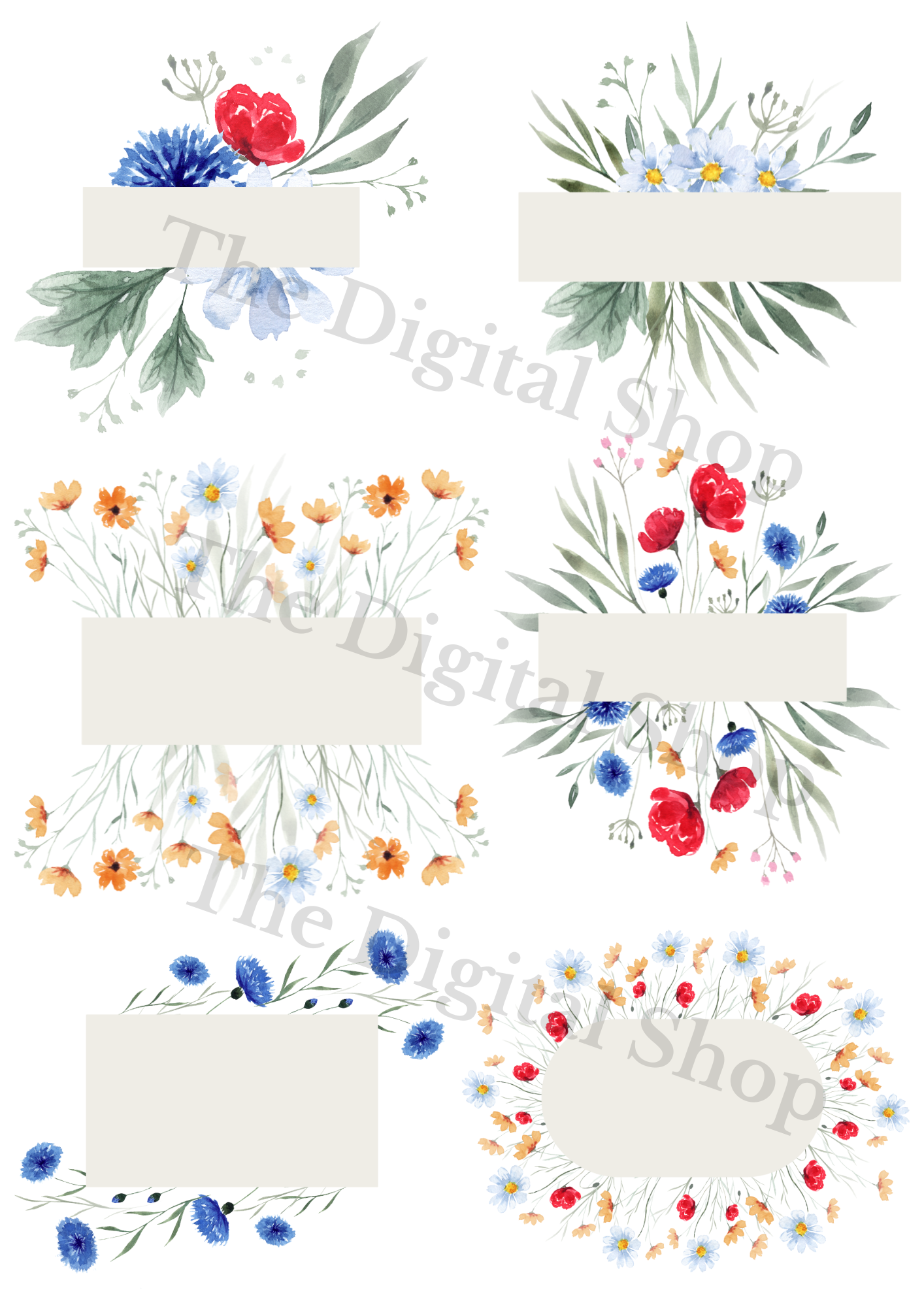Papper för scrapbooking - Midsommarpaketet