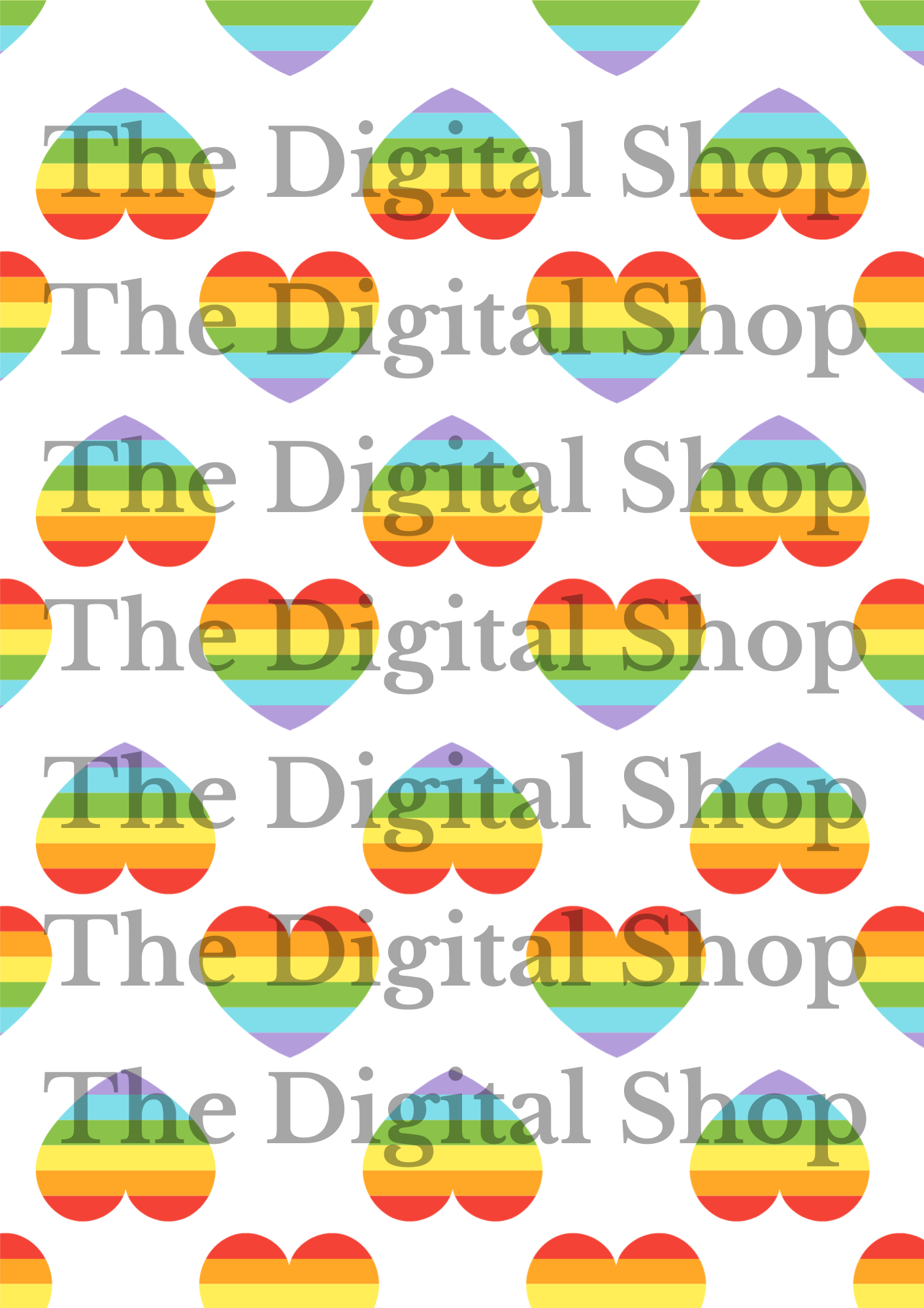 Pride - Digitala papper - Scrapbooking