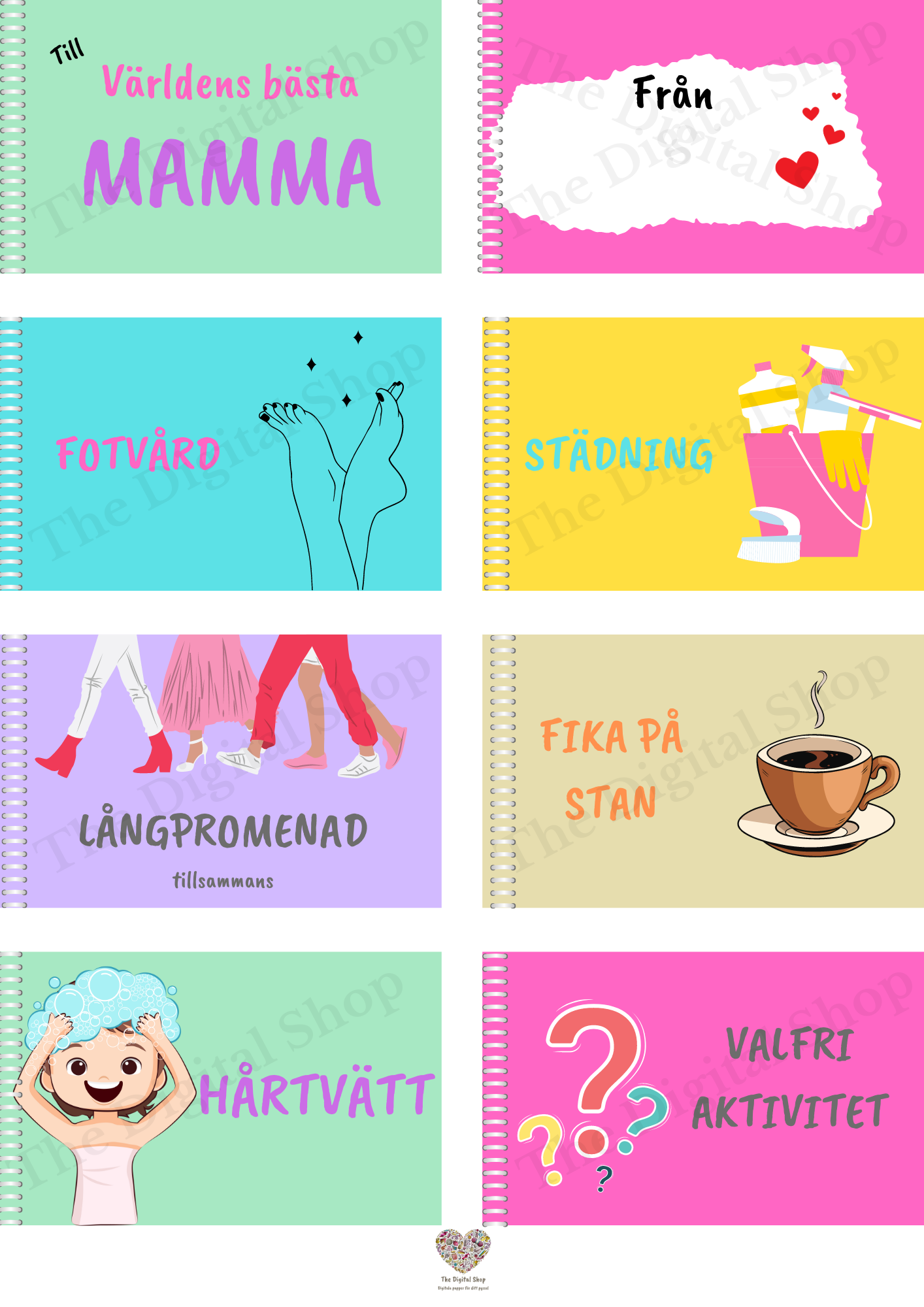 Gåvohäfte med upplevelser
