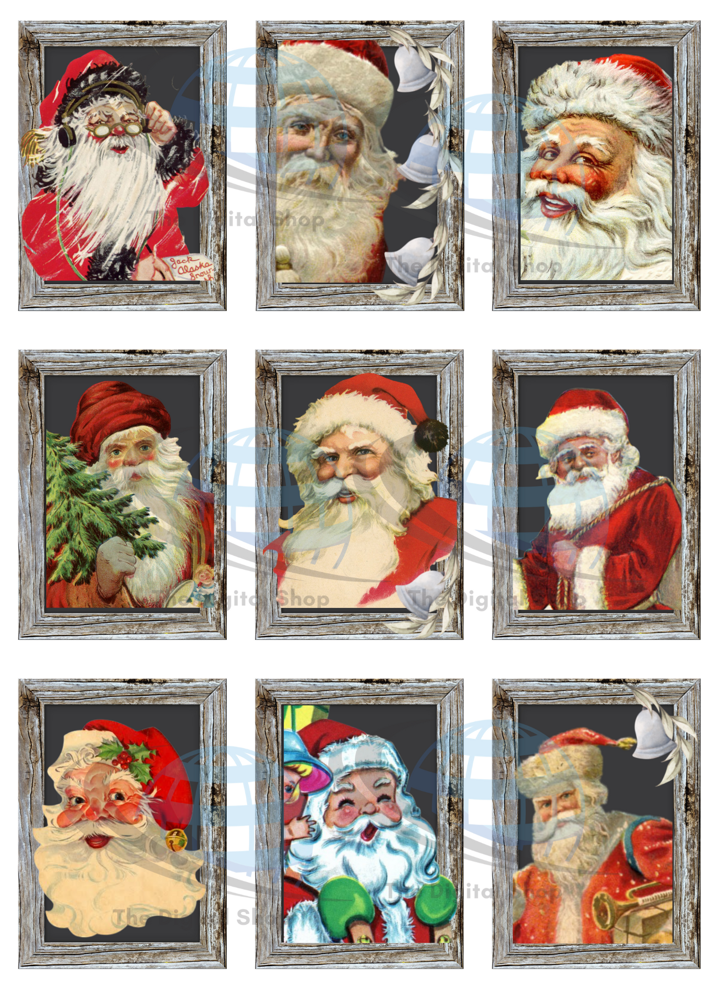 Papper för scrapbooking - Juliga paketet