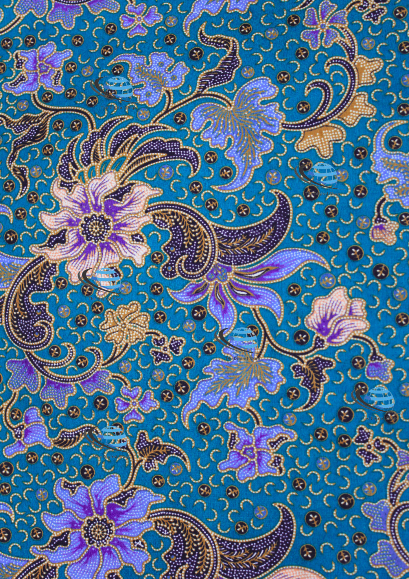 Papper för scrapbooking - Blåa paketet