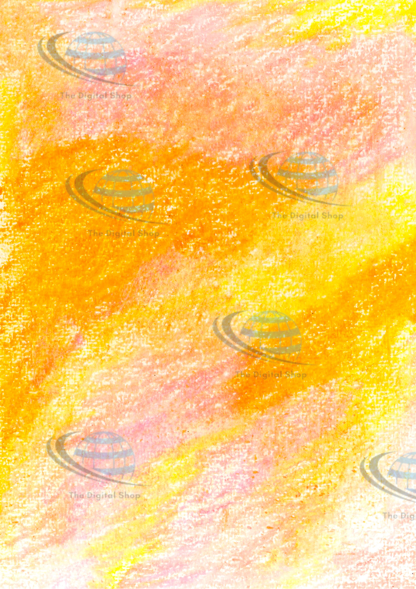 Papper för scrapbooking - Gula paketet