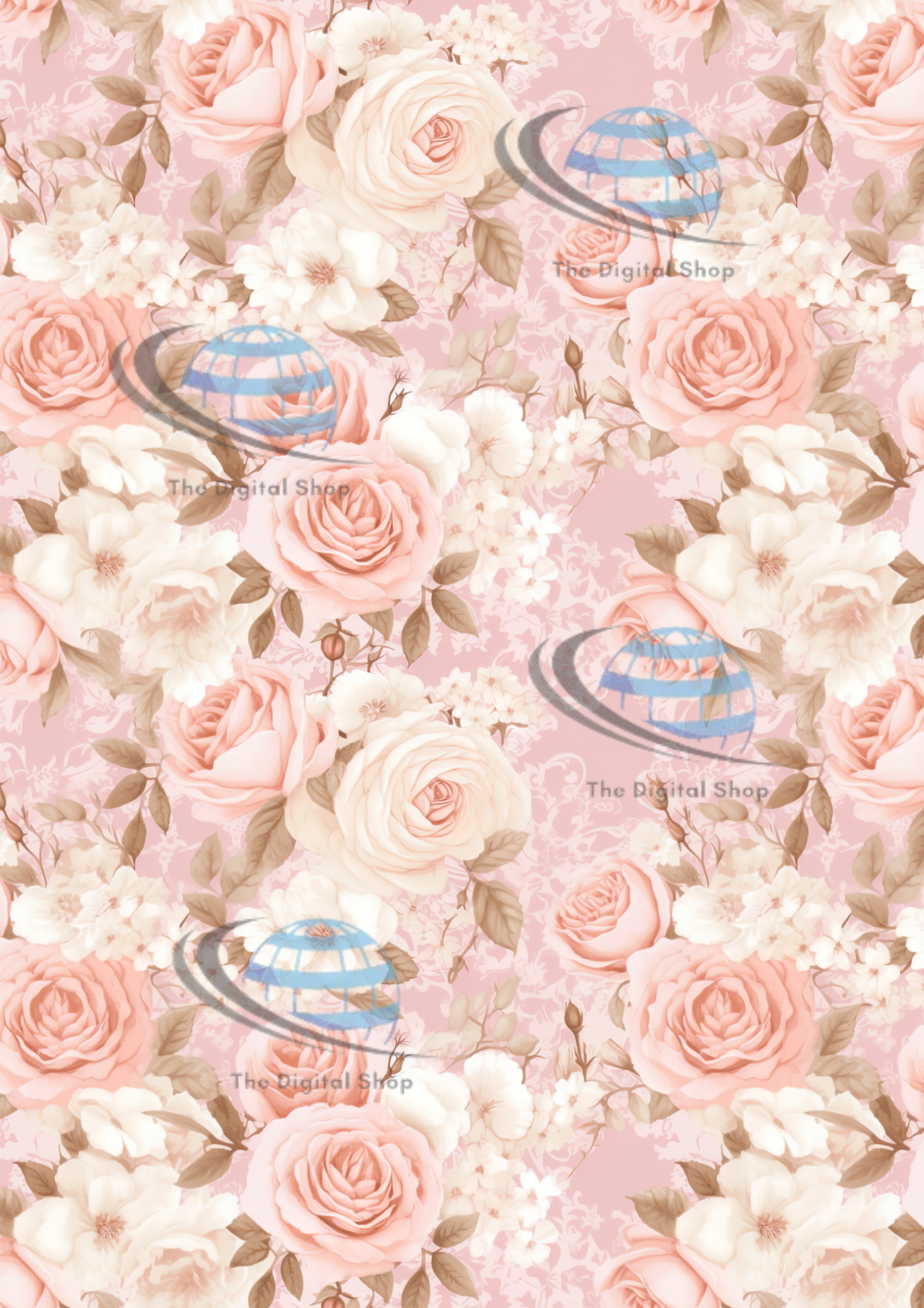 Papper för scrapbooking - Rosa paketet