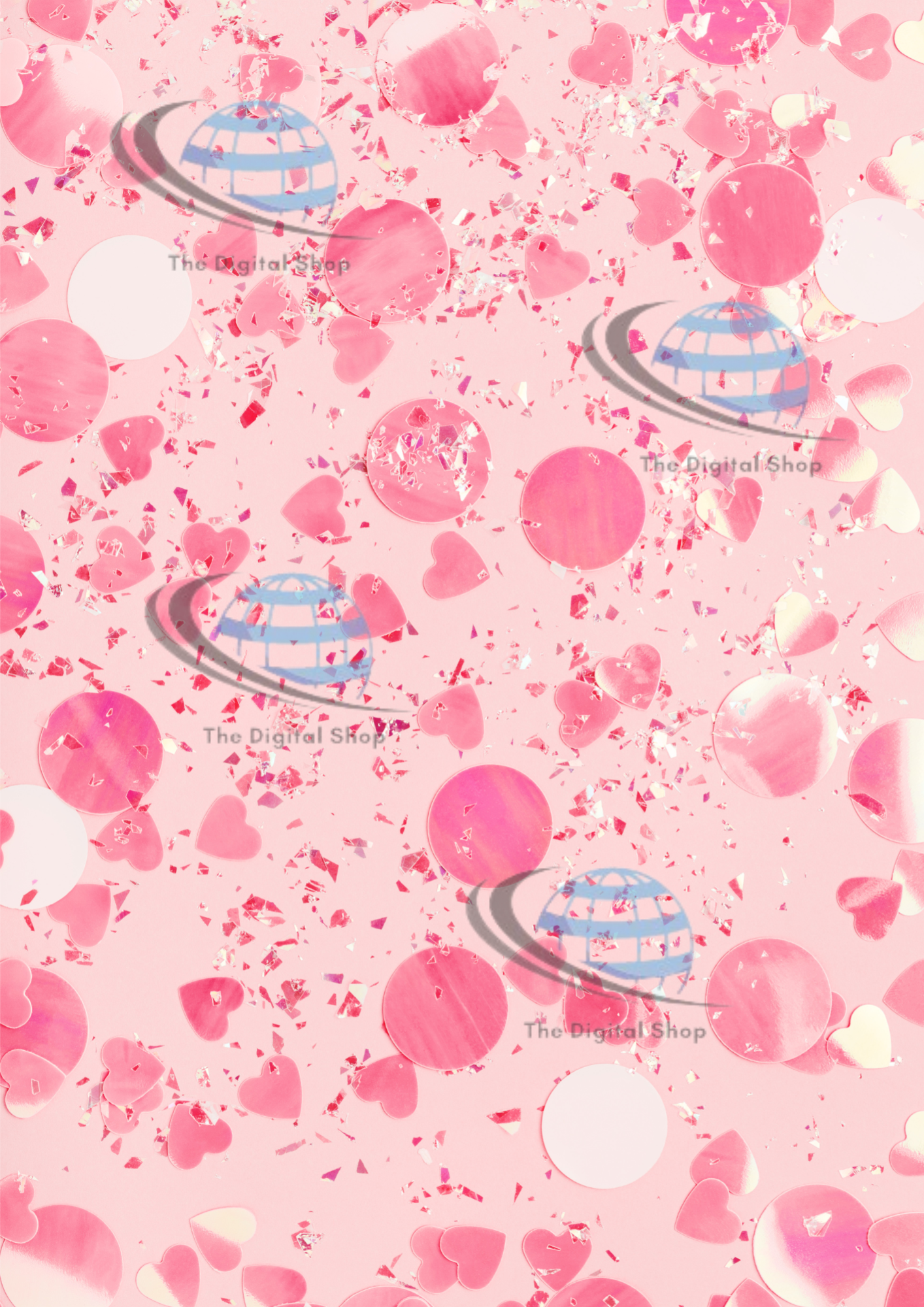 Papper för scrapbooking - Rosa paketet