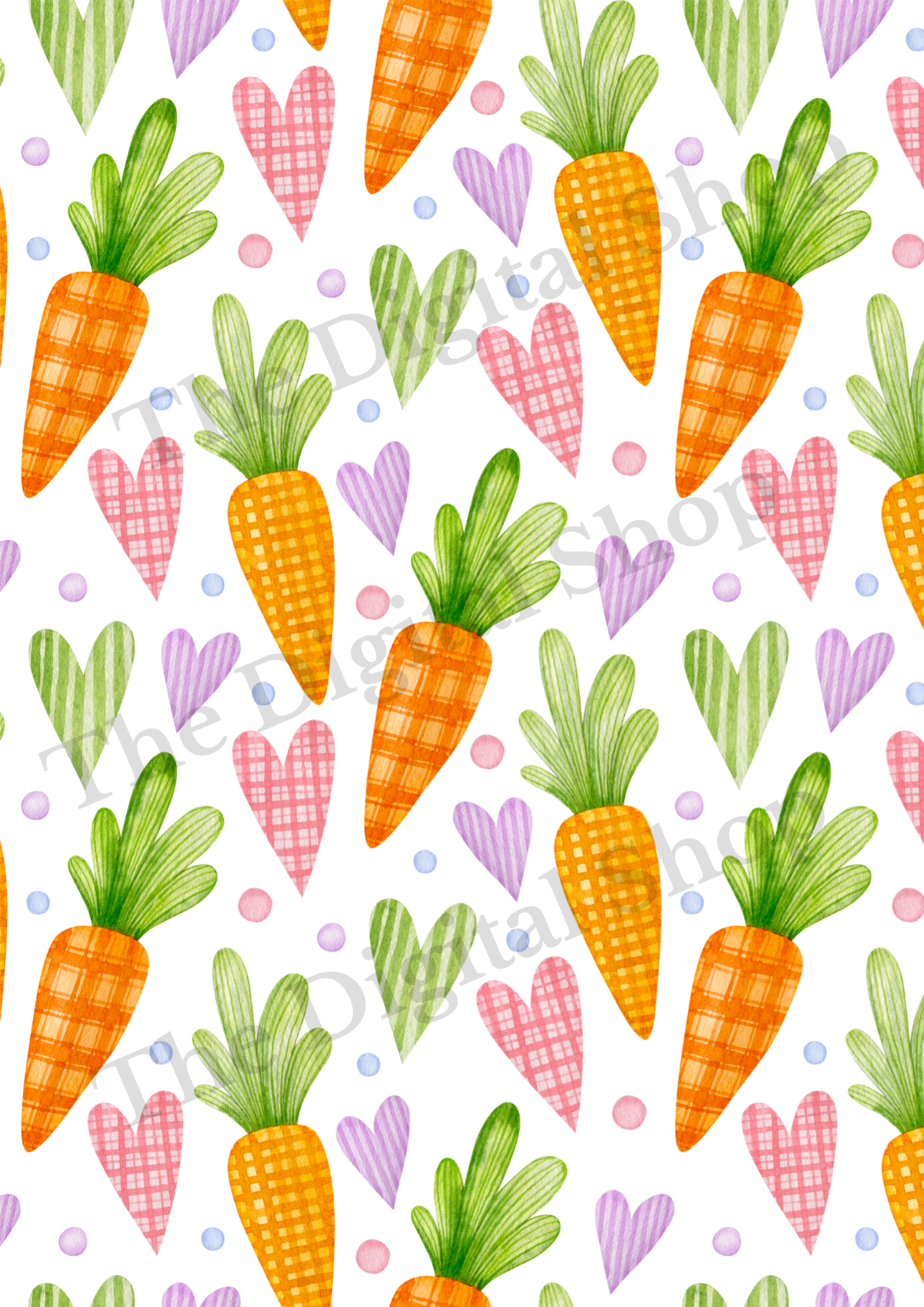 Papper för scrapbooking - Påskpaket 1