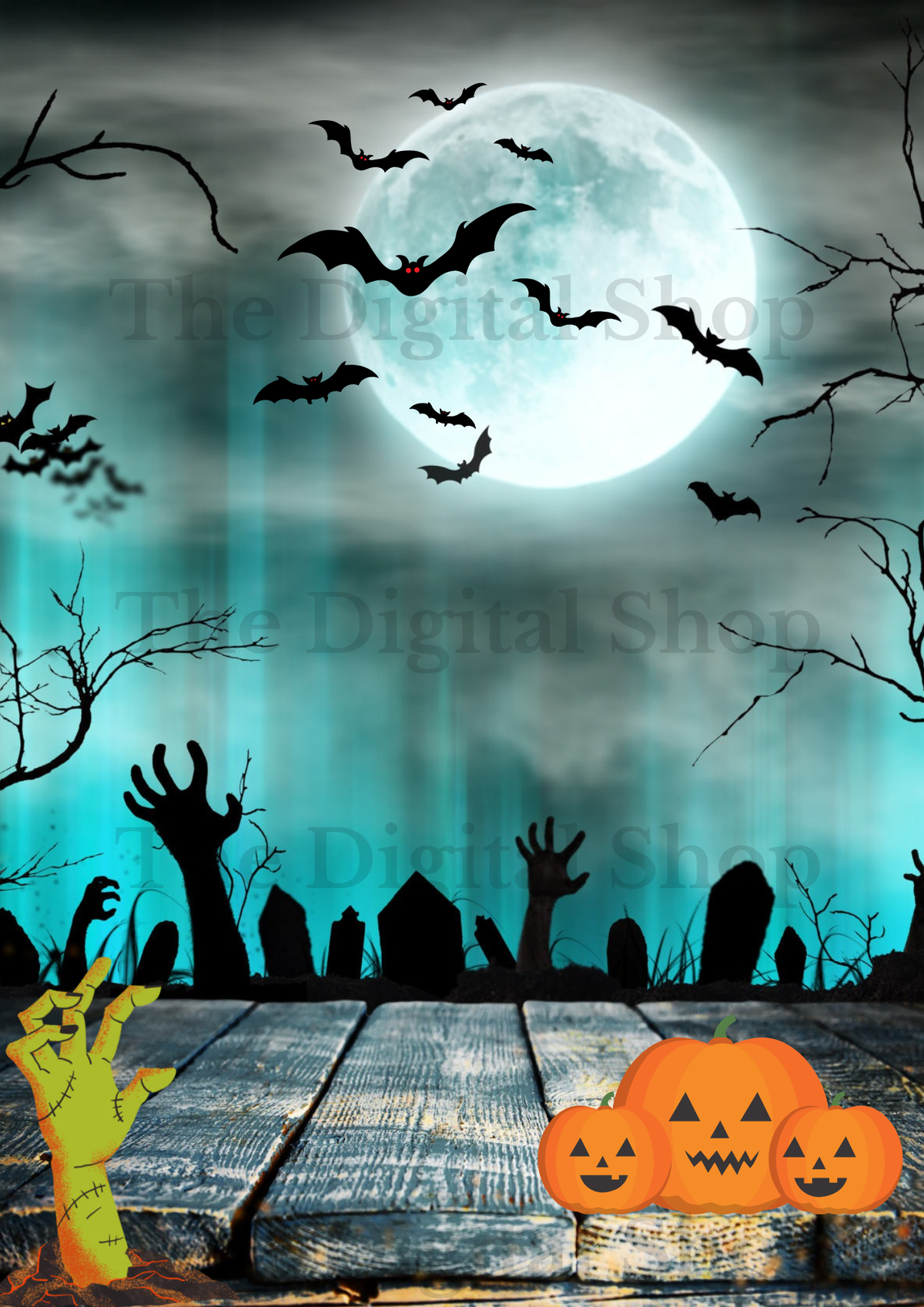 Papper för scrapbooking - Halloween