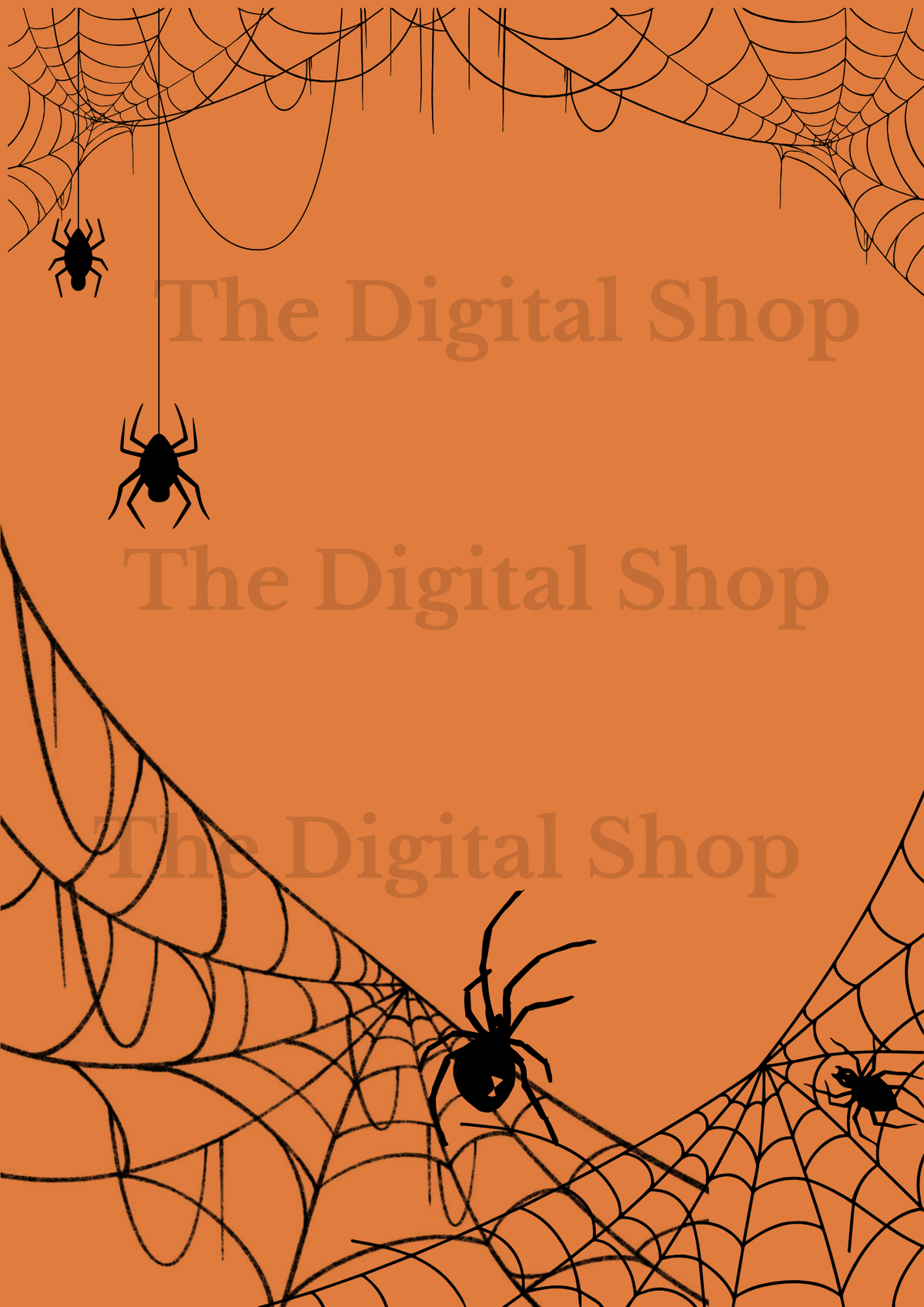 Papper för scrapbooking - Halloween