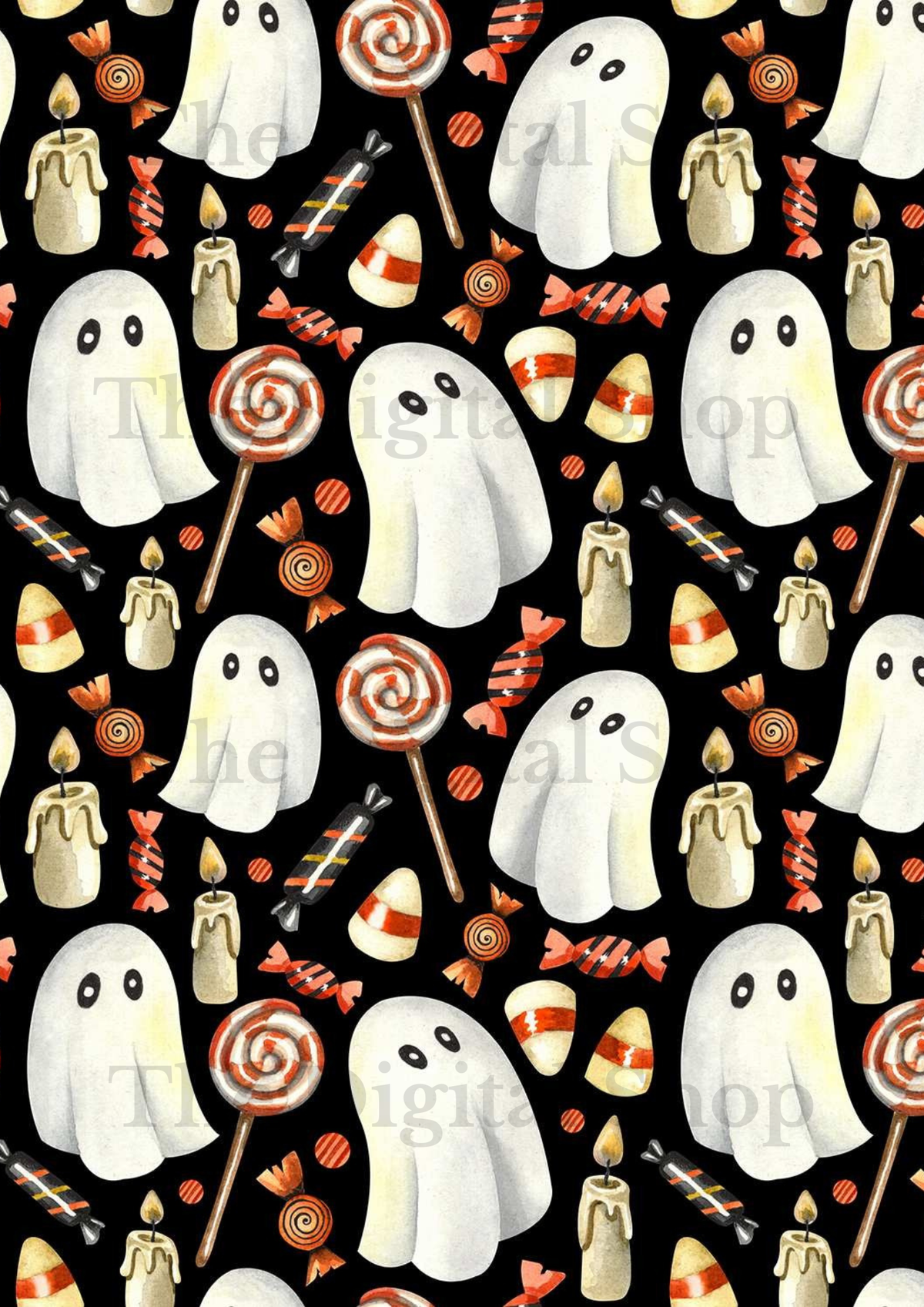 Papper för scrapbooking - Halloween