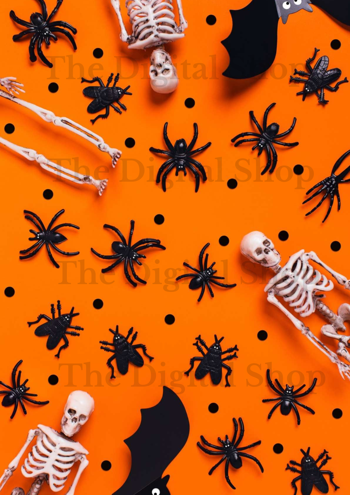 Papper för scrapbooking - Halloween